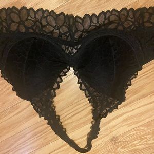 Victorias Secret Pink Laced Bralette Halter